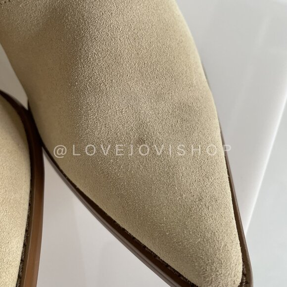 Boho Western | Cream Suede Slouch Boots | Giving Isabel Marant Vibes | Knee High - Picture 5 of 13